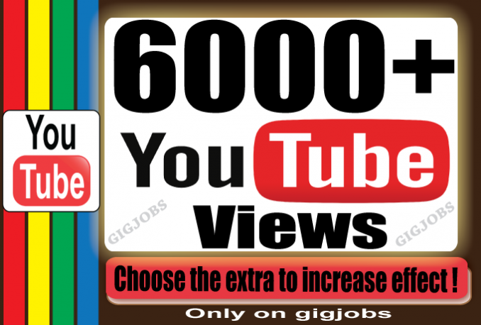 Get 6000+ High Retention Views for Your YouTube Video To Improve Social Media And SEO